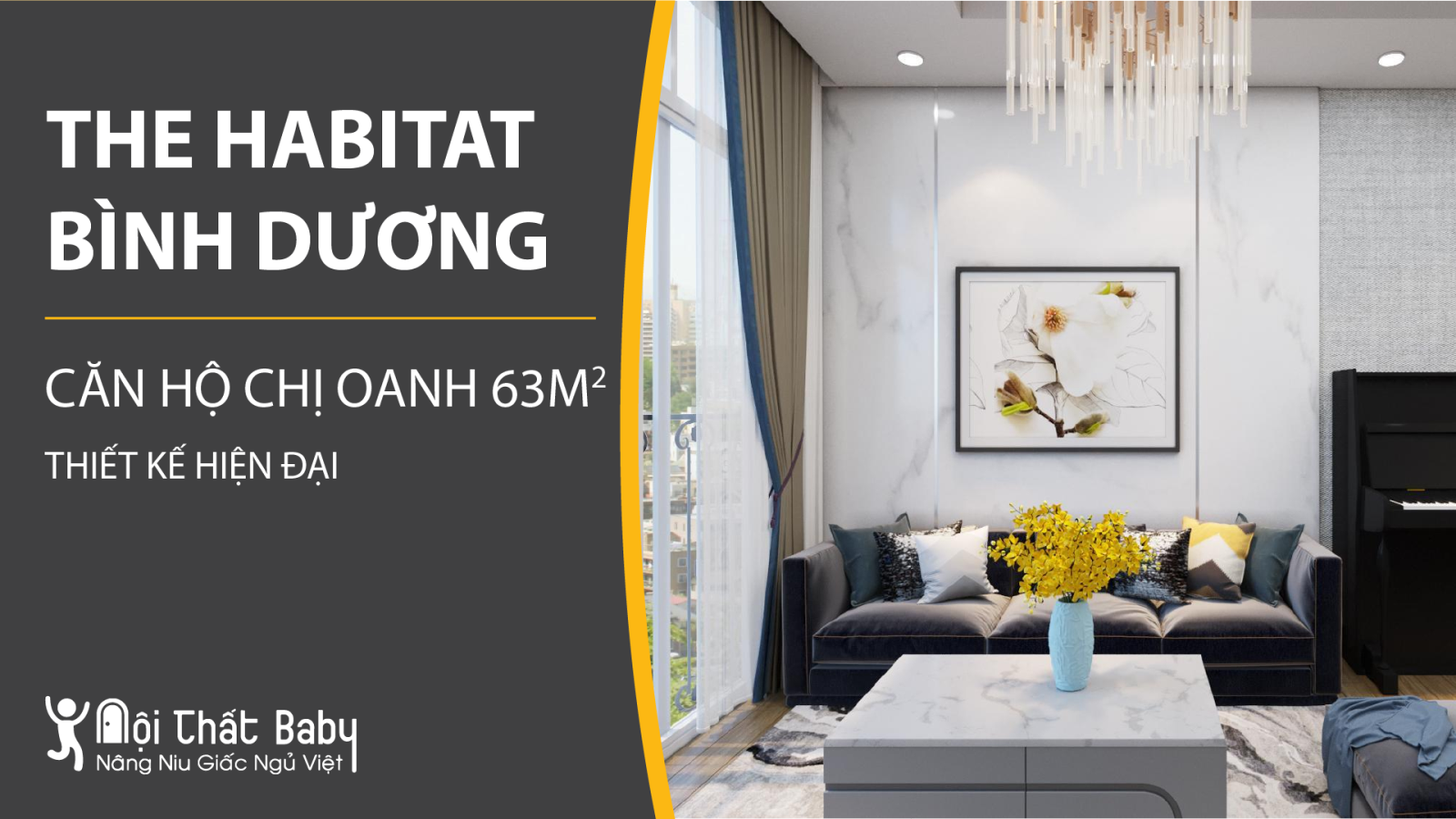 Tổng hợp những mẫu thiết kế nội thất chung cư The Habitat Bình Dương